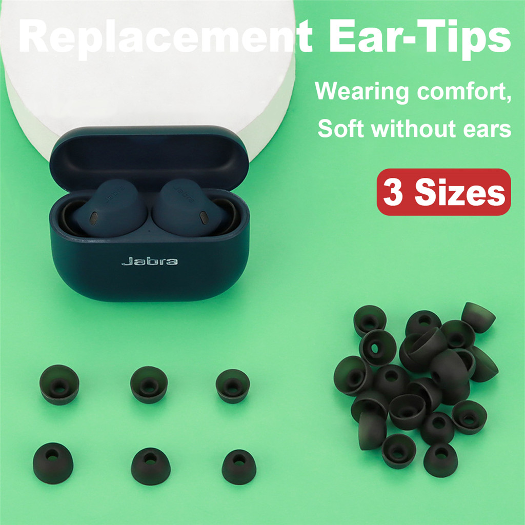 3 คู่หูฟังชนิดใส่ในหูใช้งานร่วมกับ Jabra ELite 8 Active หูฟังซิลิโคนเปลี่ยนหูฟังเคล็ดลับ Earplug
