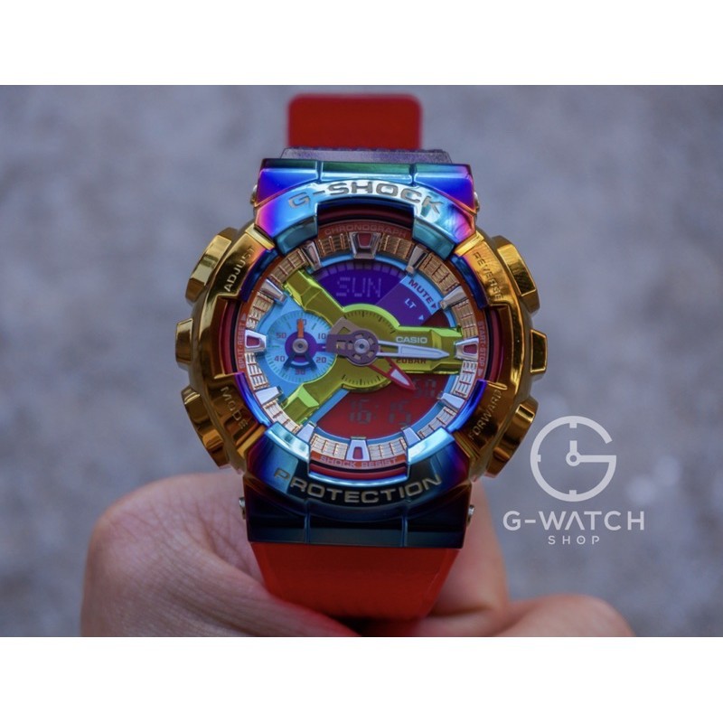 CASIO G-SHOCK GM-110RB-2A, GM-110RB-2, GM-110RB, GM-110