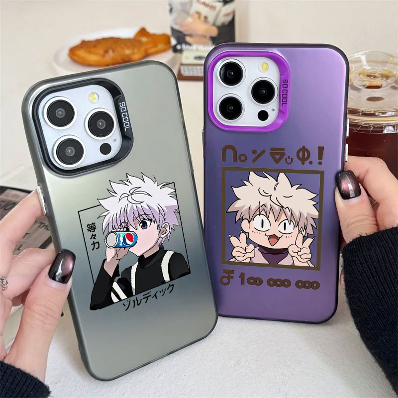 การ์ตูน Hunter X Hunter อะนิเมะเคสโทรศัพท์สําหรับ iphone 16 15 11 13 Pro Max Xr X 7 8 14 Plus 12 13 