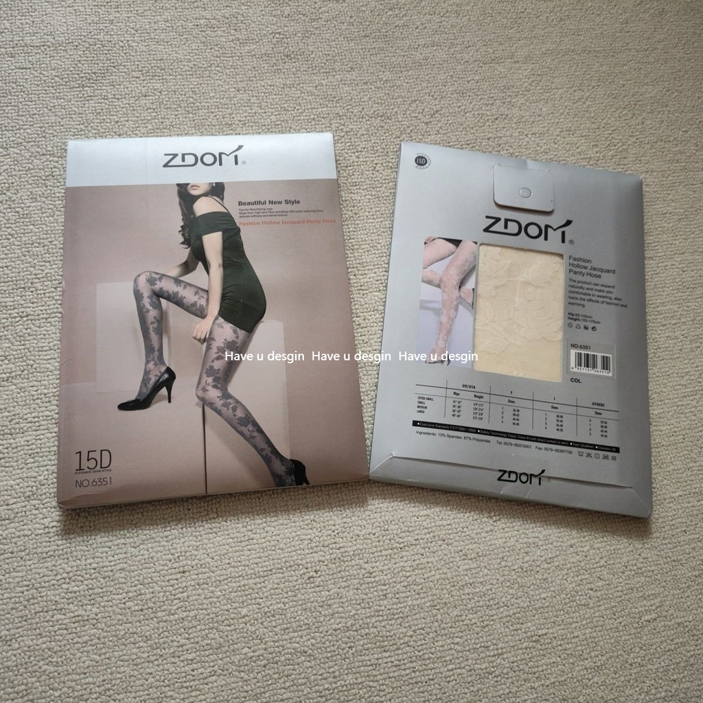 มี u desgin Rose รูปแบบถุงน่องสีขาว Pure Desire สไตล์ลูกไม้ Jacquard หวานภาษาฝรั่งเศสคําฤดูร้อนบางเฉียบโปร่งใสเนื้อขาสวย Pantyhose ผู้หญิง - รูปที่ 6