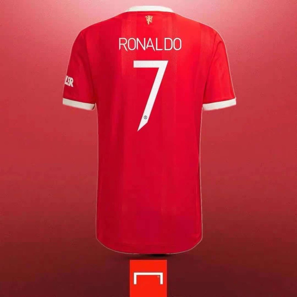 ในสต็อก Manchester United Jersey No.7 RONALDO Fans Version 2021/22Grade คุณภาพสูงเสื้อแมนเชสเตอร์ ยู