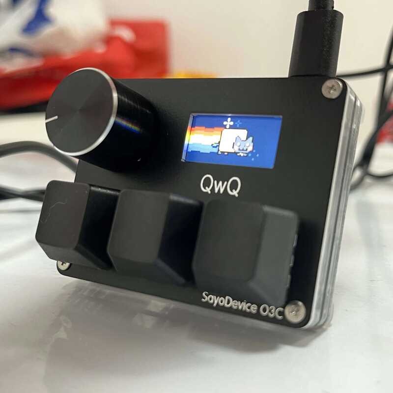 ▥ สีชมพู Sayodevice Osu O3c สวิตช์เปิดปิดห้องสวิตซ์เปิดใช้งานสวิตช์สีแดงแบบแม่เหล็กพร้อมปุ่มปิด