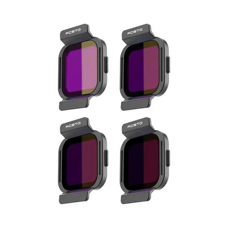 ❃ RCSTQ  สําหรับ Filp Filter กล้อง Nd16/32/64 UV CPL Optical Glass ชุดกรองกล้องเลนส์สําหรับ DJI ❃