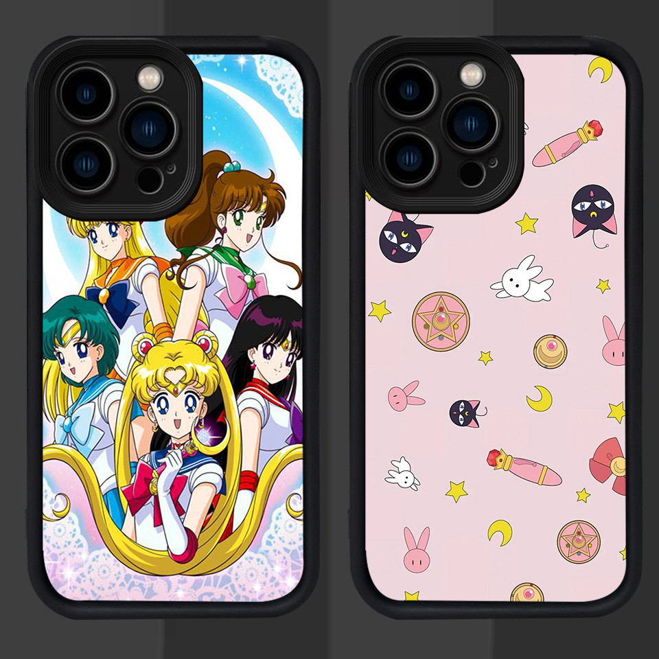 R-39 เคสเซเลอร์มูนน่ารัก iPhone 13 14 Plus Pro Max