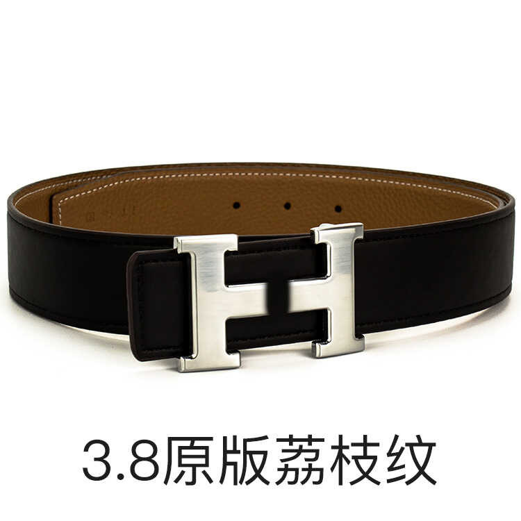 Zuer ZUER เข็มขัดผู้ชาย รุ่น H Buckle ยี่ห้อ I เข็มขัดหนังวัว
