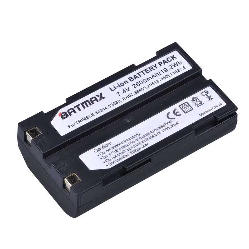 ❃ 1 PC แบตเตอรี่ 2600Mah สําหรับ Pentax D-Li1 Trimble 54344, 29518, R8,5700,5800, R6, R7, R8, R ❃