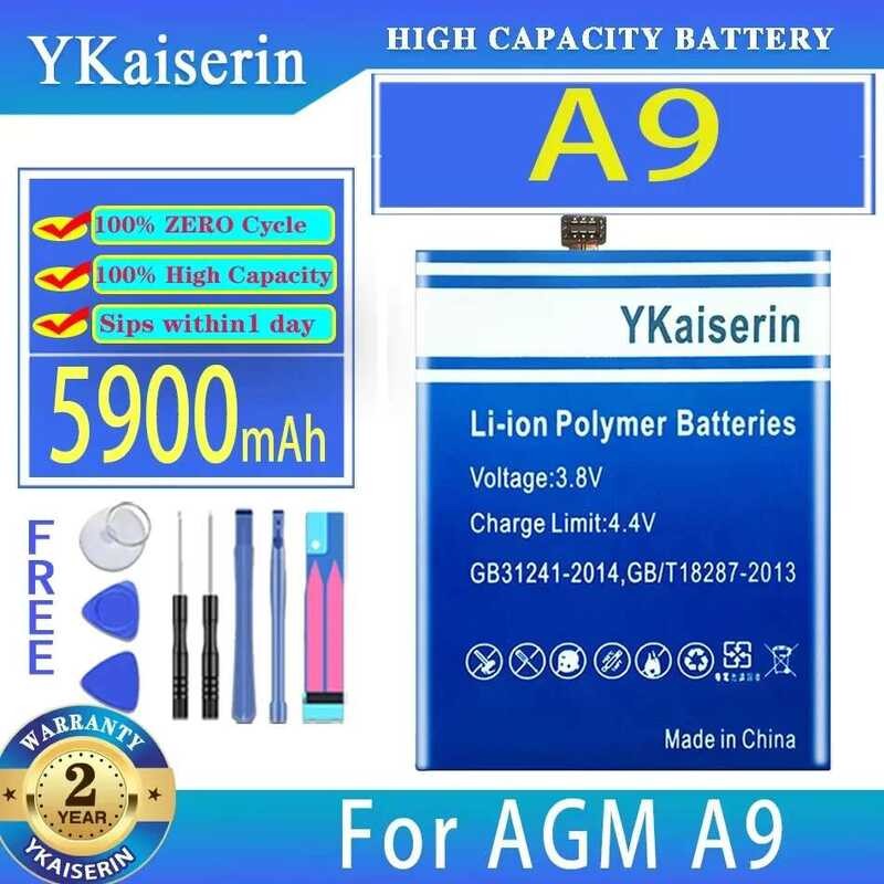 5900mAh Mobile Phone Battery for AGM A9 A9(For AGM)