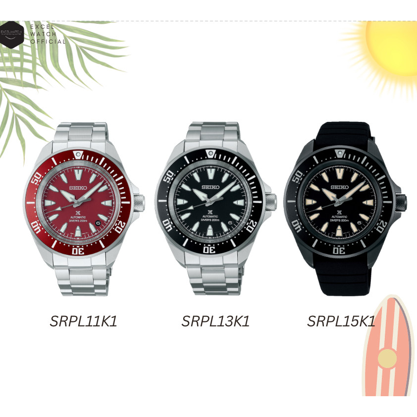 [ Excel Watch ] SEIKO นาฬิกาข้อมือ ไซโก Prospex Samurai รวมรุ่น SRPL11K1 SRPL13K1 SRPL15K1 Automati