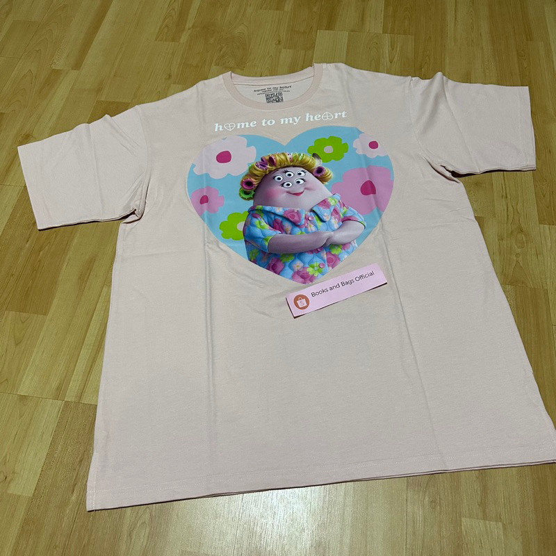 ️สินค้า พร้อมส่ง อก 44"️Home to my heart tee Monster University disney pixar เสื้อยืด แขนสั้น Ms. S