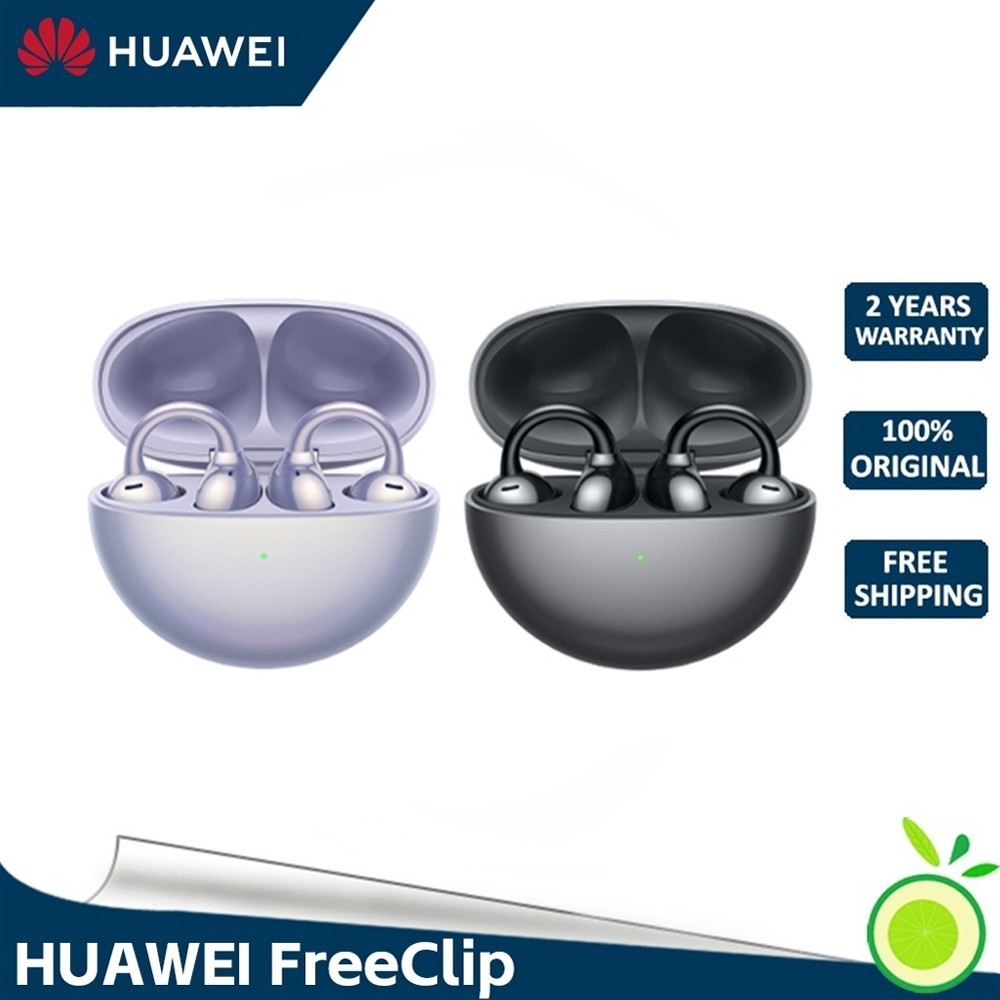 Huawei FreeClip หูฟังเอียร์บัด เปิด บลูทูธ ไร้สาย Huawei Earbuds เสถียรในการสวมใส่