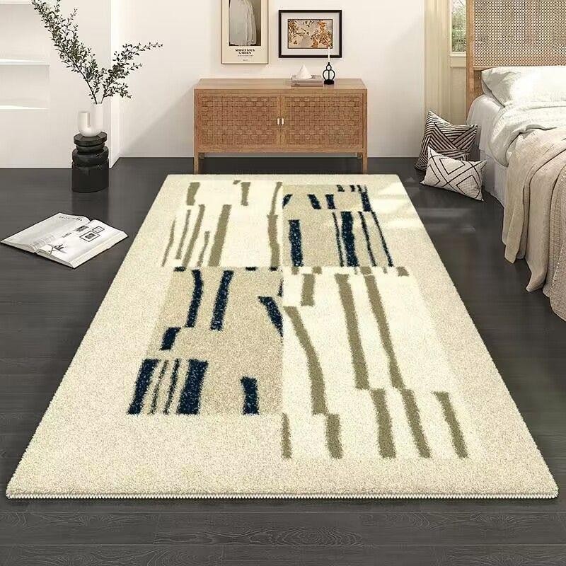 Machine Washable American Living Room Carpet Imitation Cashmere Home Tea Table Carpet Sofa Carpet Be
