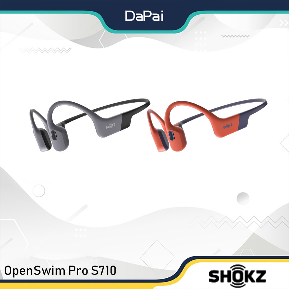 Shokz OpenSwim Pro S710 หูฟังบลูทูธไร้สายพร้อมการนํากระดูก