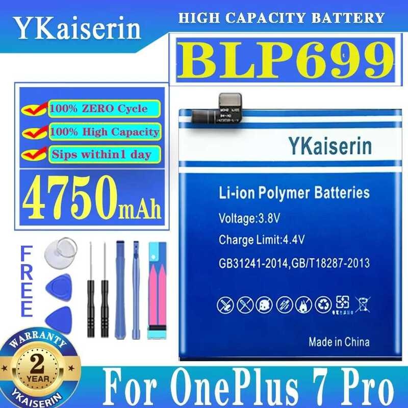 YKaiserin BLP699 Battery for OnePlus 7 Pro OnePlus7 Pro OnePlus 1 + 7 7T  6T/7 Pro 8 1+8 A8000 8 Pro