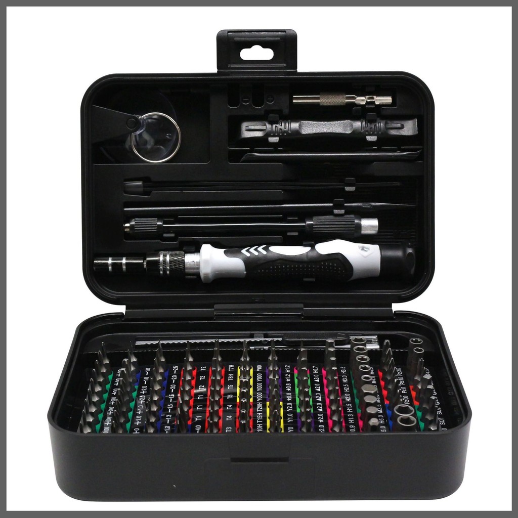 ชุดไขควงแบบอเนกประสงค์ใหม่ชุด 132-in-1 การซ่อมแซมชุดเครื่องมือคู่มือไขควงชุดไขควง