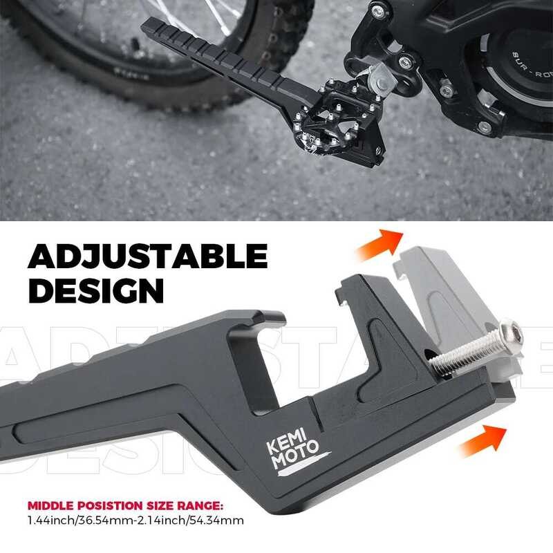 ▥ สําหรับ Segway X160 X260 X 160X260 ผู้โดยสารเท้า Extensions Extended Footpegs Motocross Dirt