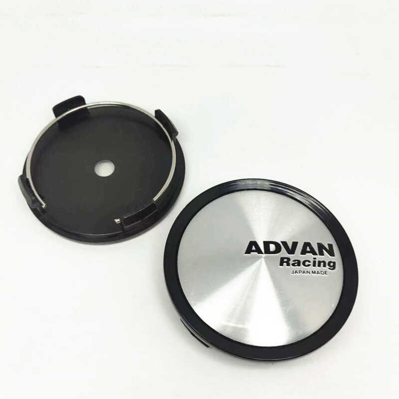 ▥ 4 ชิ้น 75 70 มม. Advan Racing Enkei W Work Emotion รถยนต์ Styg Dust Hub Cover ป้
