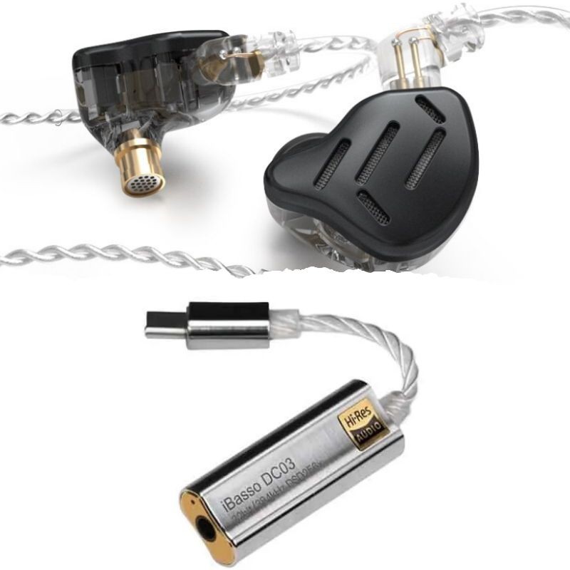 kz zax + ibasso DC03 แท้ทั้งคู่ ใช้งานน้อยมาก 4,700 ลดเหลือ 1,800