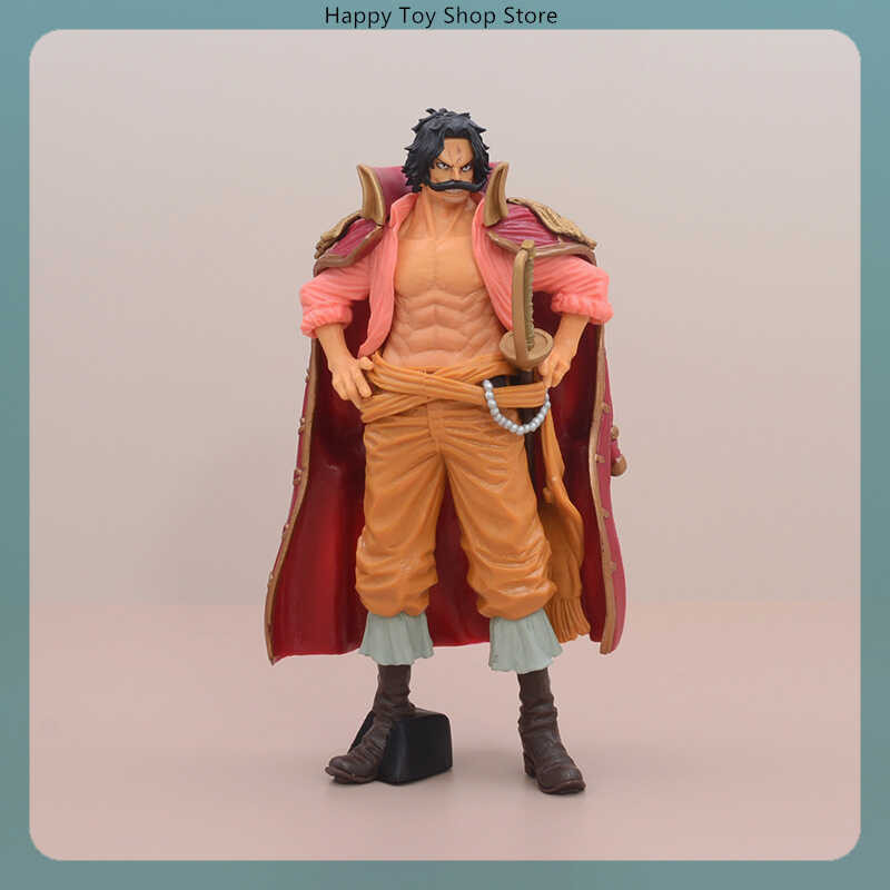 ◆ 22Cm One Piece Koa Art Gol D Roger The Pirate King Anime Action Figure Model Statue Collectio