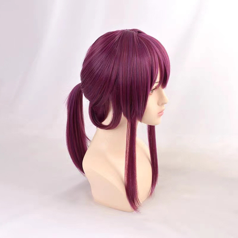 L Ruihong Kafka cos วิกผม Honkai Star Railway Star Core Hunter แว่นตากันแดดสีแดงและสีม่วงในสต็อก