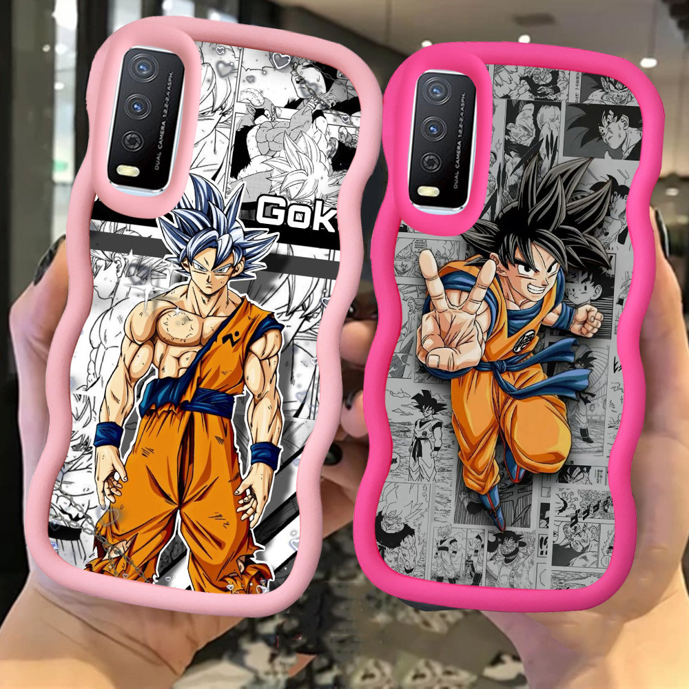 MERAH Z-35 Dragon Ball z Red Black Pink Casing สําหรับ VIVO Y20s Y20t Y12s Y11s Y20 Y20a Y20i Y20g