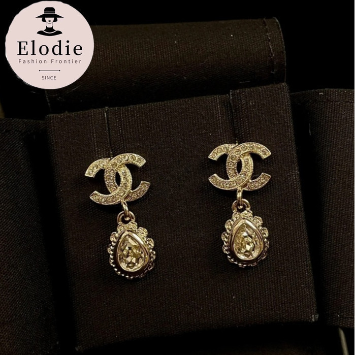 ชาแนล Chanel camellia necklace camellia earrings