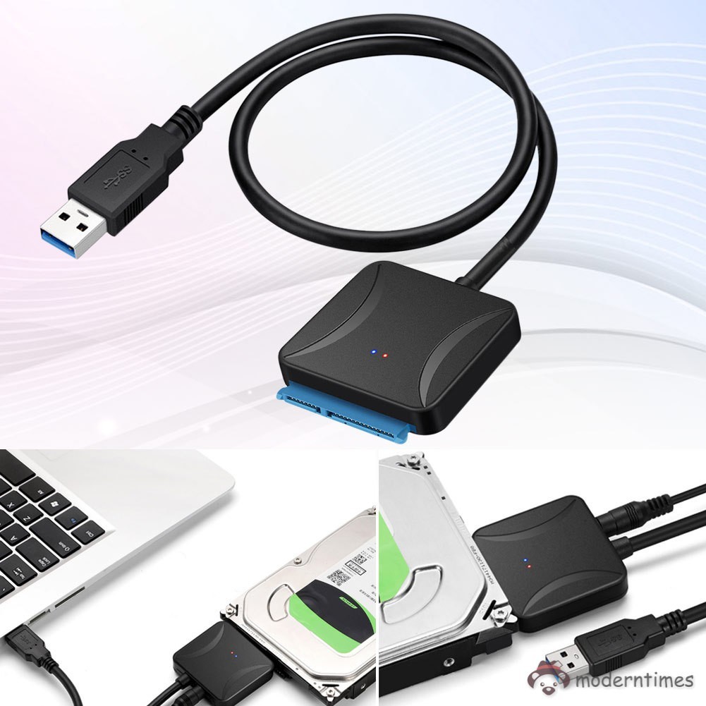 ในสต็อก MT USB 3.0 ถึง 2.5/3.5 นิ้ว IDE SATA อะแดปเตอร์ฮาร์ดไดรฟ์ HDD Transfer สายแปลง