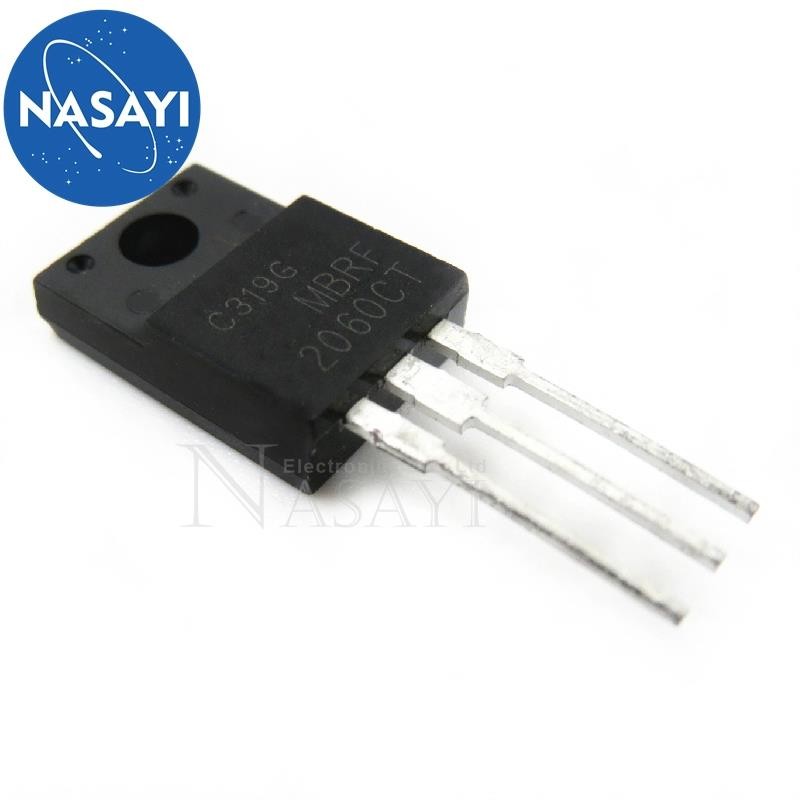 5 ชิ้น MBRF2060CT MC33167T MC7805CTG MDF10N65B MDF11N60 MDF11N65B MDF13N65B MIP0224SY