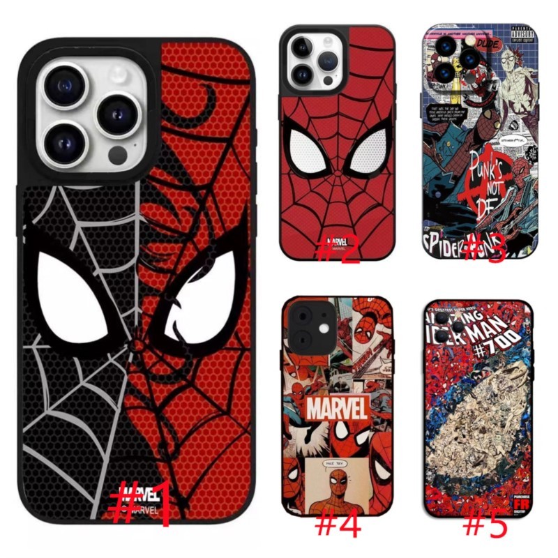 Sony Xperia Pro I XZ1 XZ2 XZ3 XZ XA2 XA1 XA3 Compact Premium Ultra Plus XZ5 230411 เคสโทรศัพท์แบบนิ่มสีดํา Marvel Spider Man