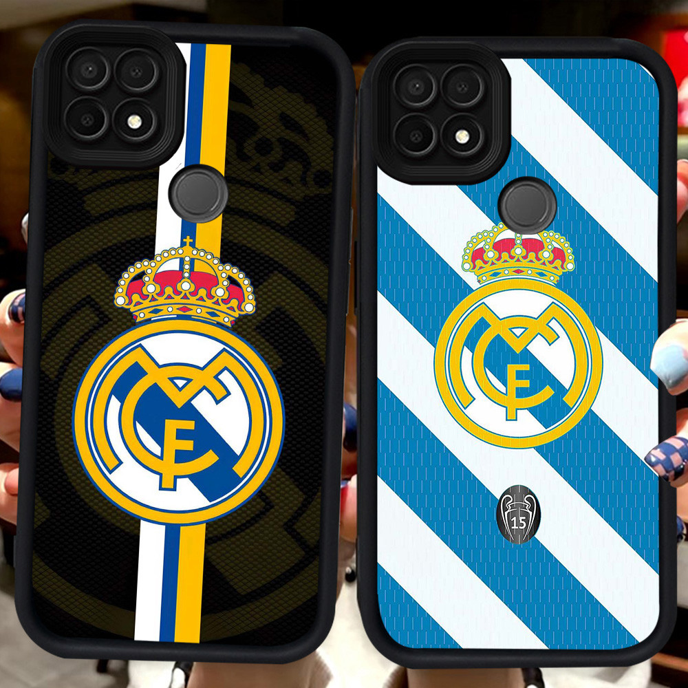 ปลอกสีดําสําหรับ Xiaomi Redmi 10A Sport 10C NFC 9C H8 Badetuch Real Madrid