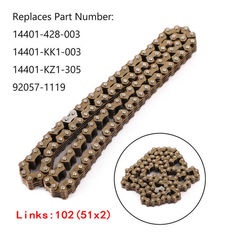 ▣ Areyourshop Timing Chain 14401-Kk1-003 For Honda Xr250 Xr250r Xr250l Kawasaki Ex305 Er250 Z2