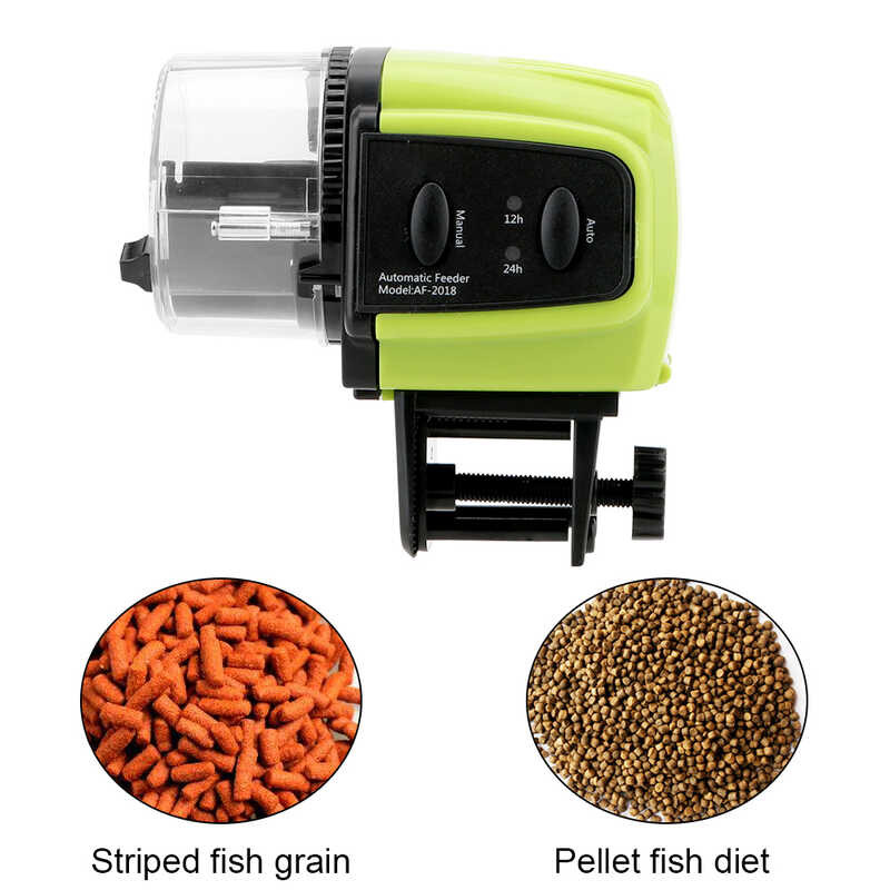 ▥ HILIFE 1 Pcs Plastic Food Feeding Digital Display Home Aquarium Automatic Timer Portable Fish