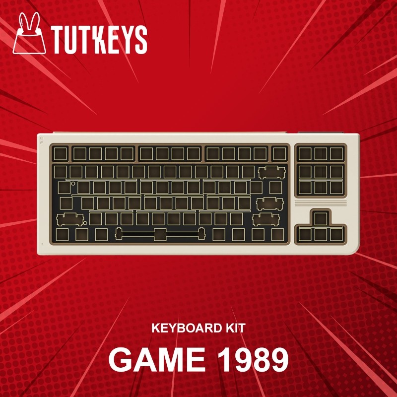คีย์บอร์ด 80Retros Game1989 Keyboard Kit ประกันศูนย์ 1 ปี