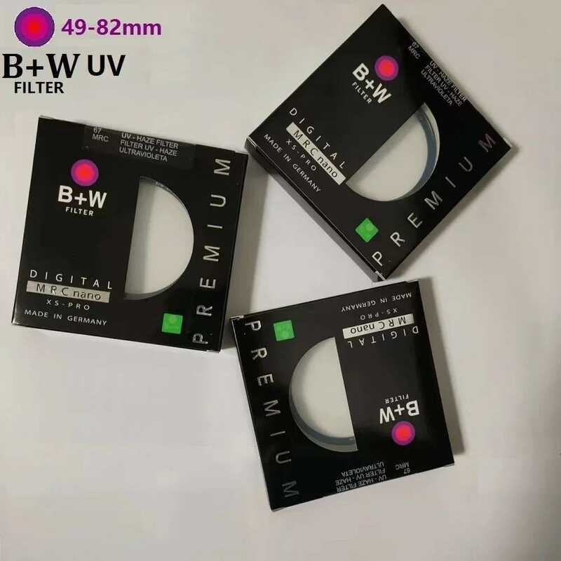 ❃ B + W ตัวกรองกล้อง 49_52_55_58_62_67_72_77_82Mm UV Filter XS PRO MRC HAZE ป้องกัน Ultra Thin ❃