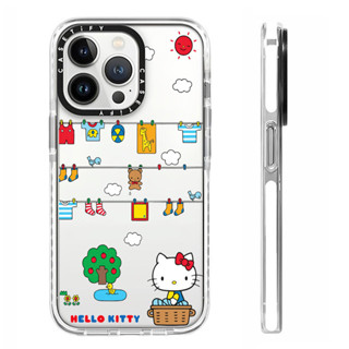 แห้งเสื้อผ้า Hello Kitty กรณีสําหรับ IPhone 11 14 15 16 Pro …