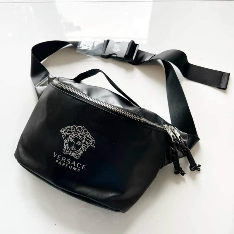 Versace Belt Bag กระเป๋าคาดอก (แท้เคาน์เตอร์ Versace Parfums)