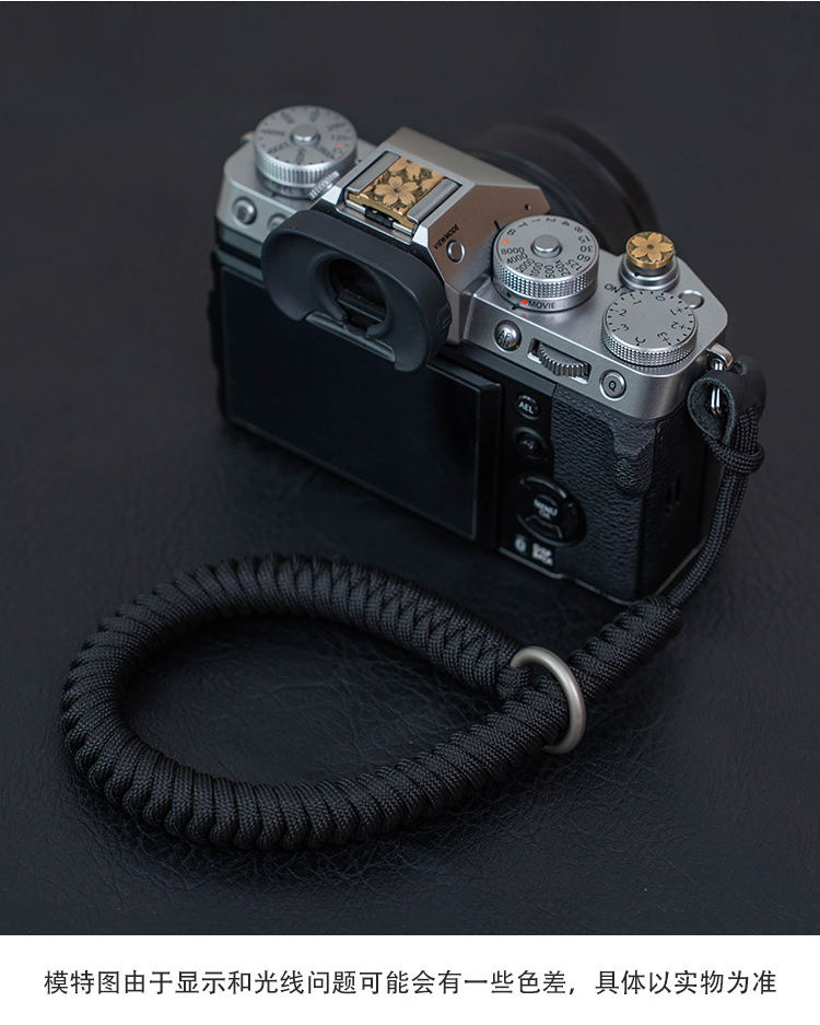 สายรัดข้อมือกล้อง Fuji xm5xt50x100vixs20 Micro SLR เชือกร่ม Nikon z30zf Sony zve10 รุ่นที่สอง a7m4m3