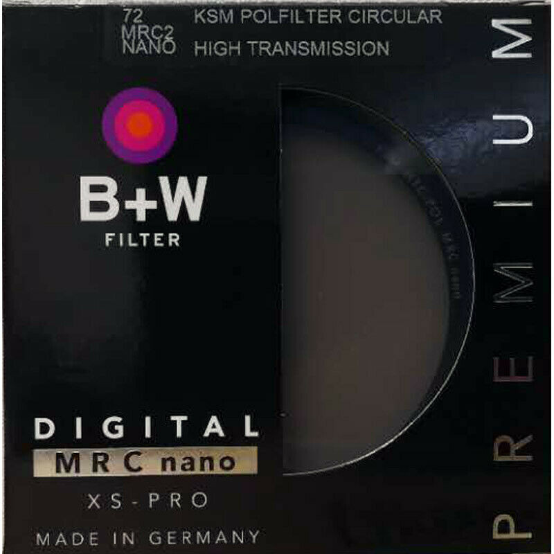 B+w CPL Digital XS-PRO MRC CIR-PL Filter 49_52_55_58_62_67_72_77_82mm Polarizing สําหรับกล้อง Nikon 