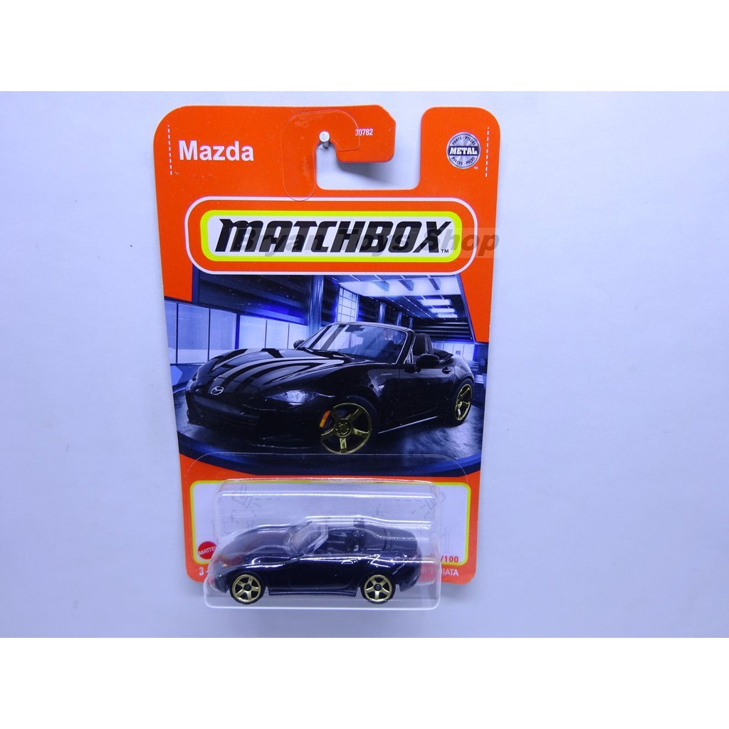 ในสต็อก HITAM Matchbox Mazda MX-5 Miata Black