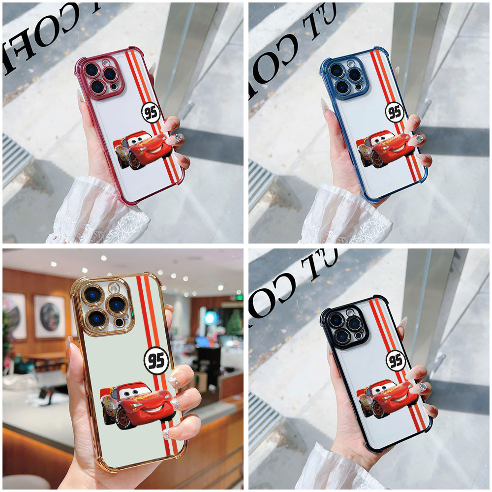 Disney Cars Lightning McQueenเคสโทรศัพท์สําหรับOPPO REALME C55 C53 C51 C35 C33 C31 C30 C20 C15 C11 C