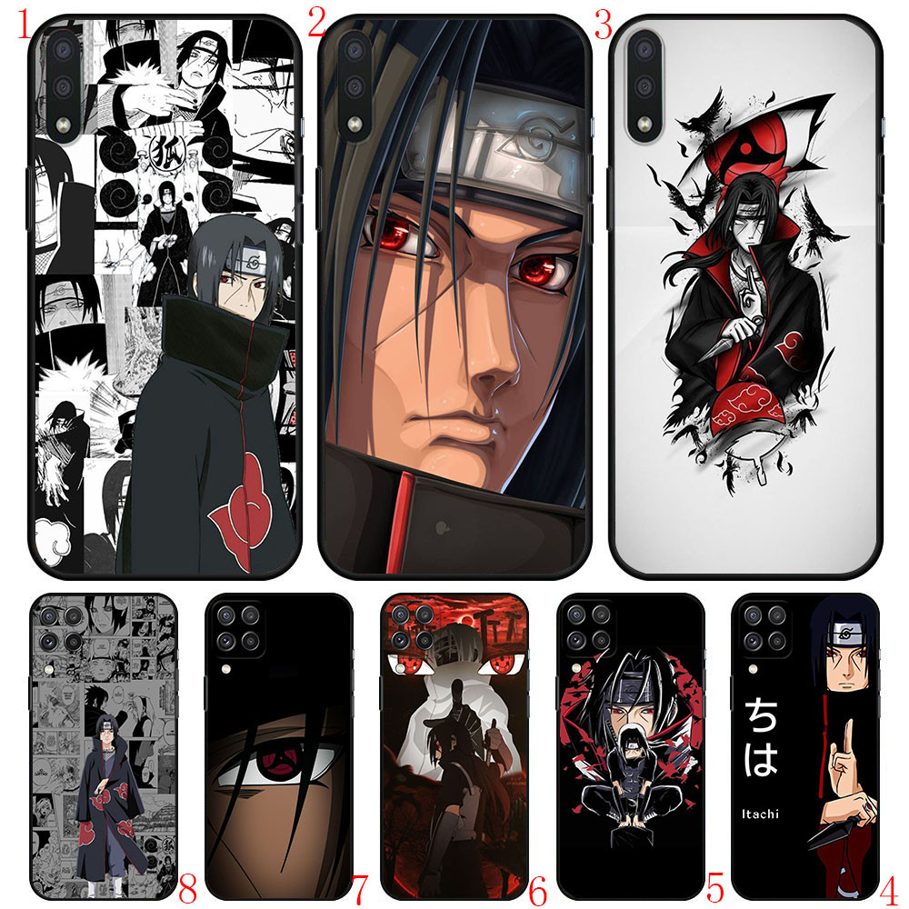 Redmi 9 t 6A 7A 8A 9A 9C NFC Note 9T K70 e K70 Pro N3 อะนิเมะ Naruto Itachi เคสโทรศัพท์สีดํานุ่ม
