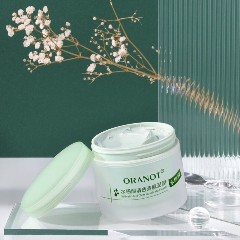 ในสต็อก ORANOT Salicylic Acid Refreshing Gentle Cleansing Facial Mud Mask