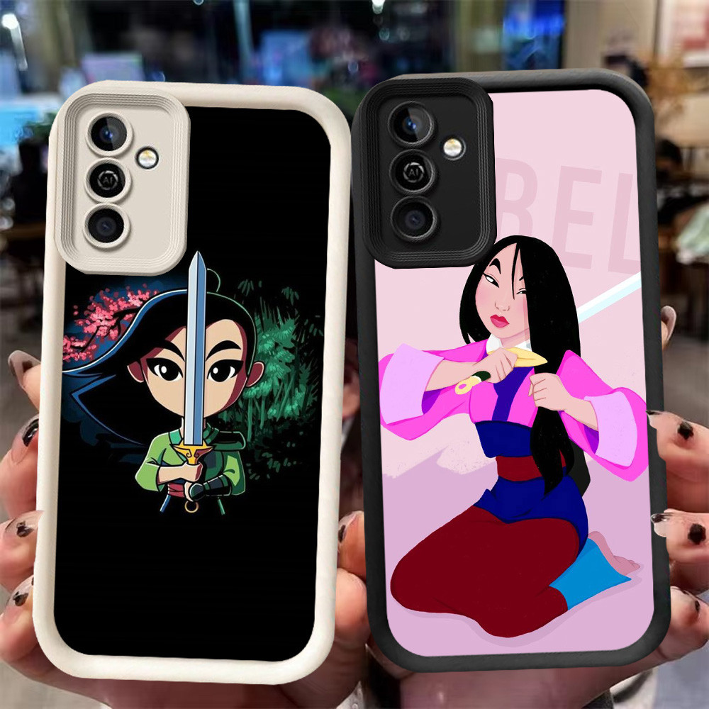 XI91 Mulan Casing สําหรับ Samsung Galaxy A36 A56 S25 Ultra A26 5G สีดําสีขาว
