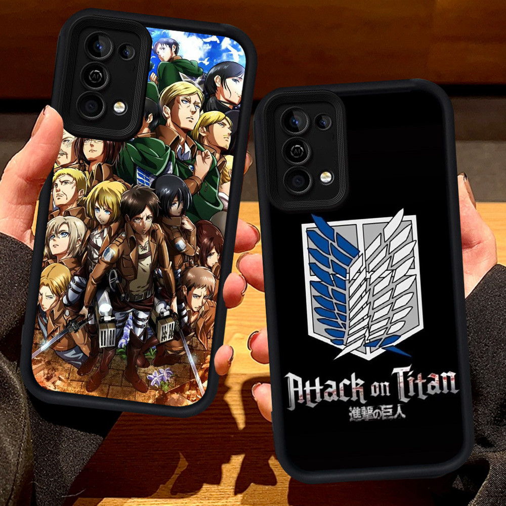 S38 โจมตีบน Titan สําหรับ OPPO Reno 6 5K 5Z 5 6Z 4 5F ค้นหา X3 Lite 5G สีดํา