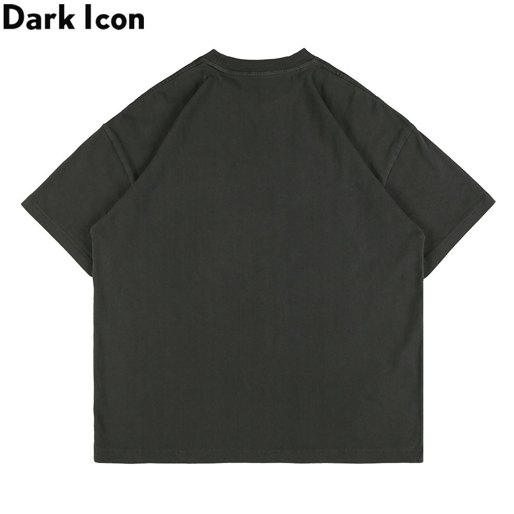 เสื้อยืดผ้าฝ้ายขนาดใหญ่พิมพ์ลาย Dark Icon Hajime Sorayama สําหรับผู้ชาย