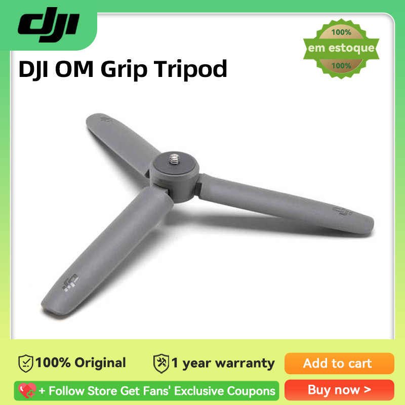 DJI OM Grip ขาตั้งกล้องสําหรับ DJI Osmo Mobile 6/Osmo Mobile SE ใหม่อุปกรณ์เสริมเดิมในสต็อก