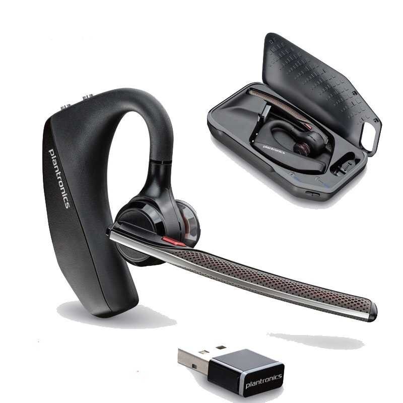Voyager Plantronics 5200 UC ชุดหูฟังบลูทูธชุดหูฟังสำหรับธุรกิจ (
