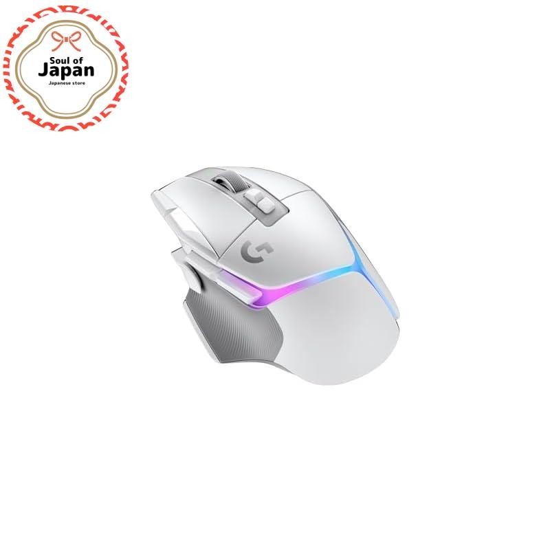 Logicool G Gaming Mouse G502 X PLUS LIGHTSPEED Wireless Mouse G502XWL-RGBWH LIGHTFORCE Hybrid Switc