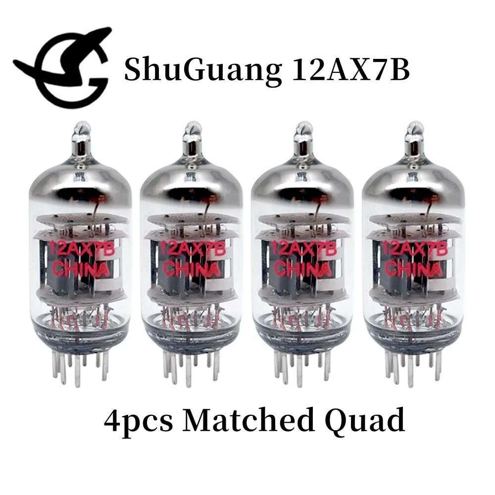 Fire Crew ShuGuang 12AX7B หลอดสูญญากาศแทนที่ 7025 12AX7 ECC83 หลอดเครื่องขยายเสียง HIFI ชุด DIY Prea