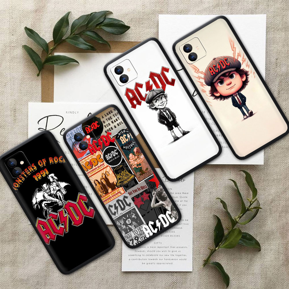 IPhone 13 13Pro 13Mini 13ProMax 14 14Pro 14Plus 14ProMax เคสโทรศัพท์แบบนุ่ม MK68 AC DC