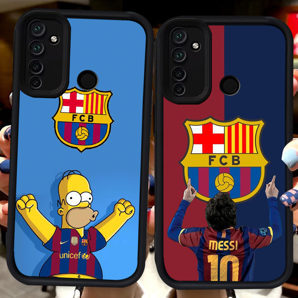 ปลอกสีดําสําหรับ Tecno Camon 16S Spark 4 12 5 15 Air Pro H77 Barcelona Club